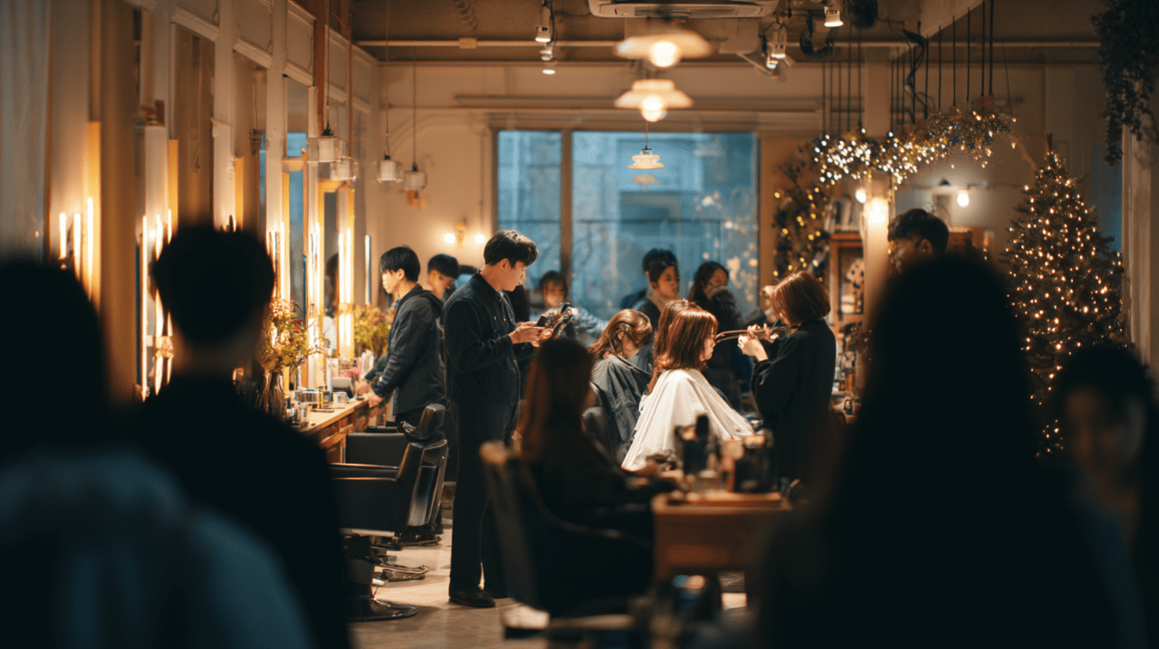 글리티, 미용실 업계 연말 예약 수 '22% 증가 전망' - 뉴스 썸네일 이미지