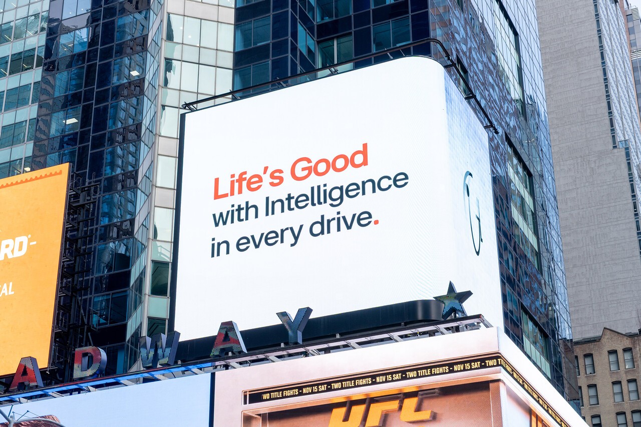 LG전자, 뉴욕·런던서 전장 사업 캠페인 영상 공개