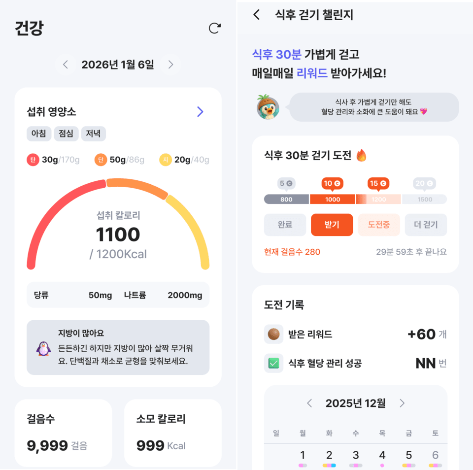 ‘코코넛’ 솔루션의 ‘헬스케어’ 기능