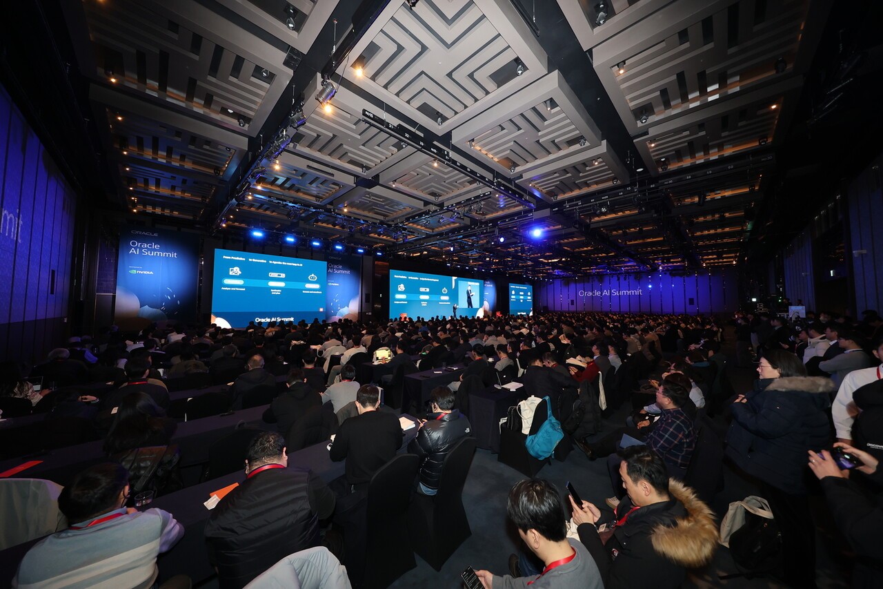 오라클 AI 서밋 전경