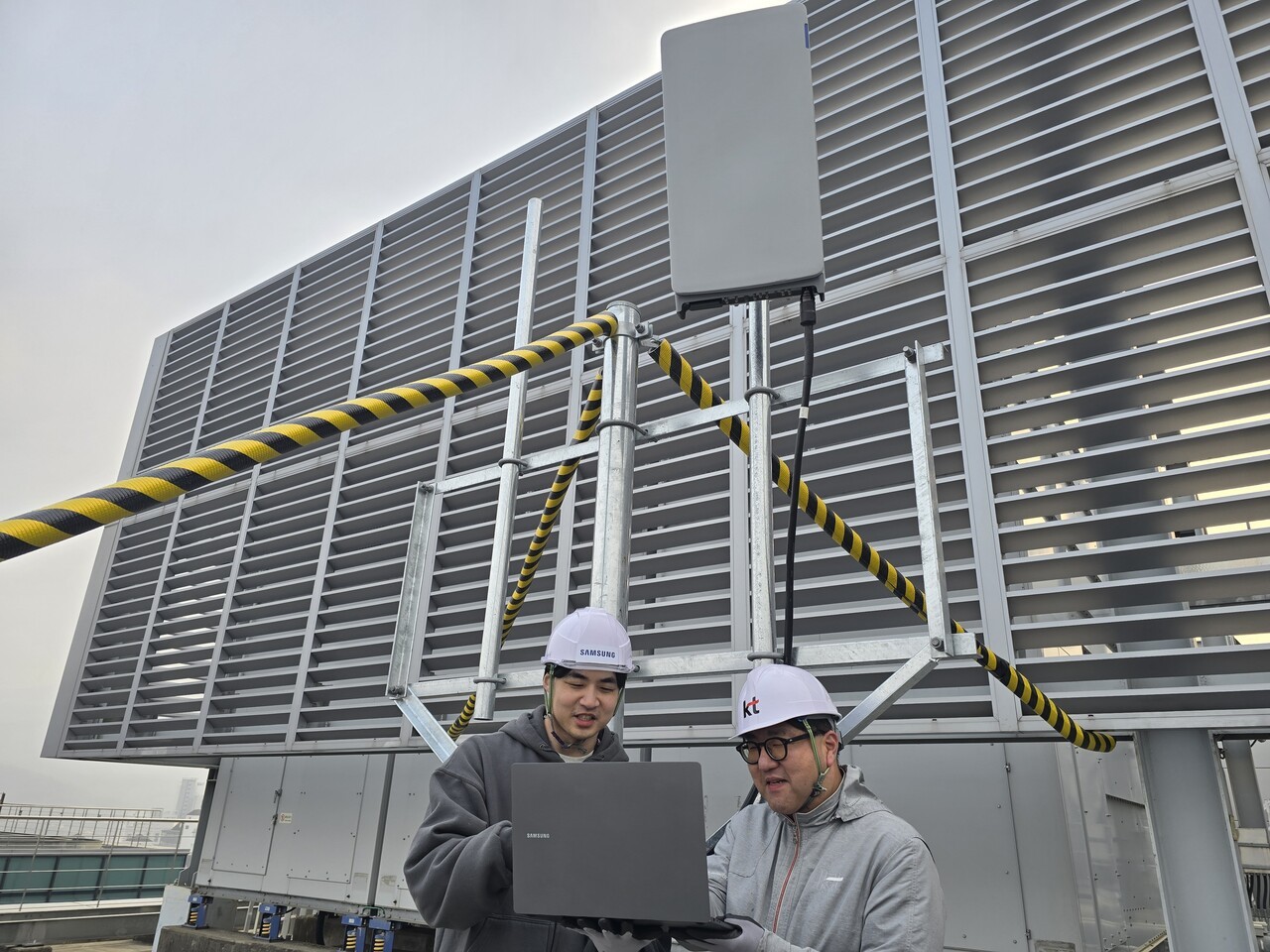 KT, 삼성전자와 6G 대비 초고집적 다중 안테나 성능 기술 검증