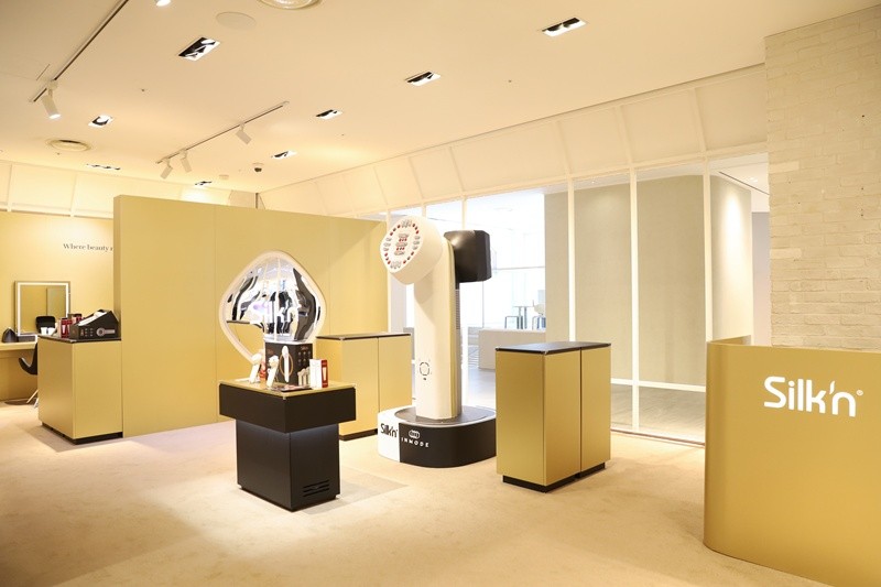 실큰코리아, 갤러리아 압구정 명품관 WEST서 뷰티 디바이스 팝업 운영