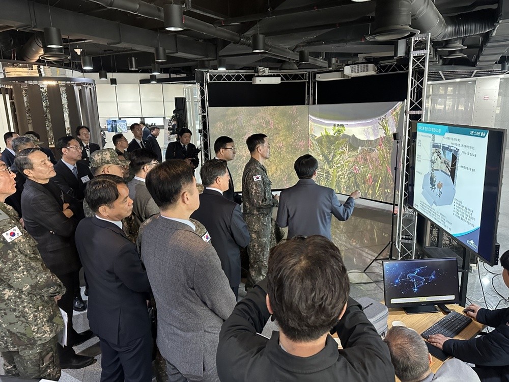 지우정보기술, ‘한국대드론산업협회’서 드론·대드론 영상모의훈련시스템 선보여