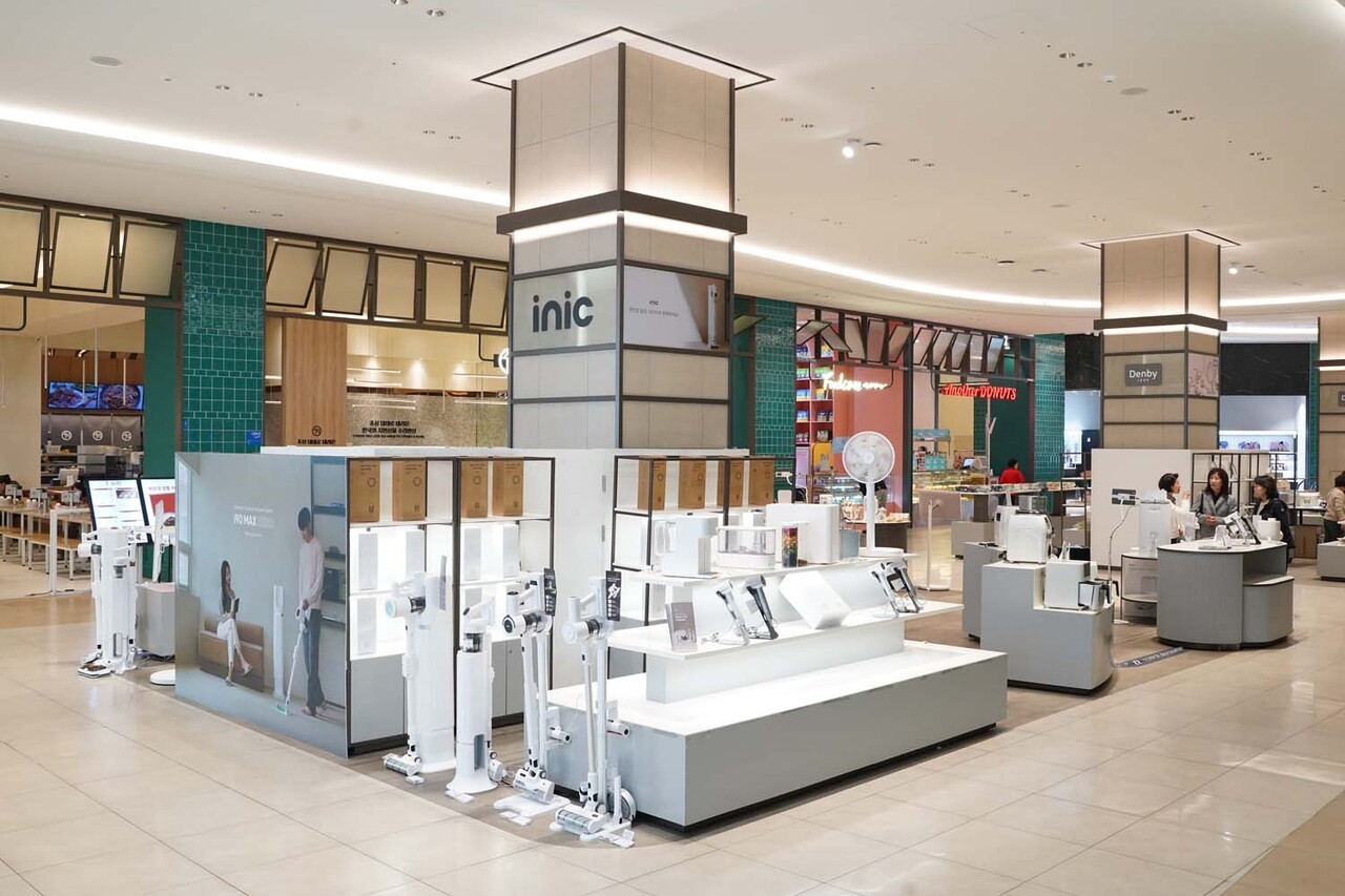 아이닉, 팝업 스토어서 무선청소기부터 서큘레이터까지 17종 전시