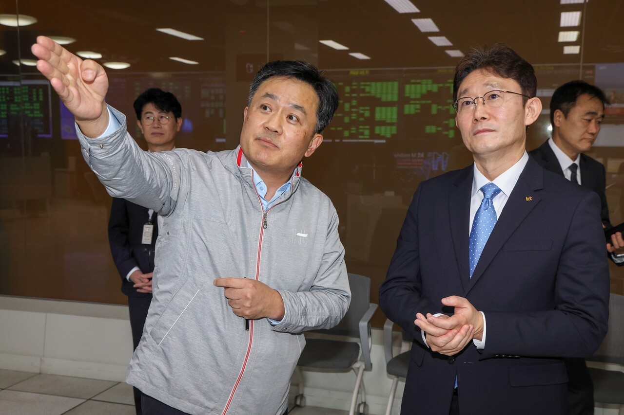 박윤영 KT 대표, 취임 첫 경영 행보로 정보보안∙네트워크 현장 점검