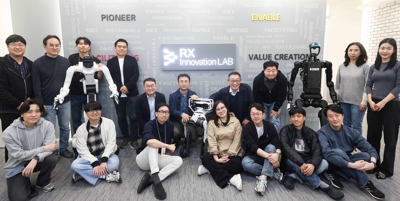 LG CNS, ‘RX 이노베이션 랩’ 출범…로봇 전환 사업 확대