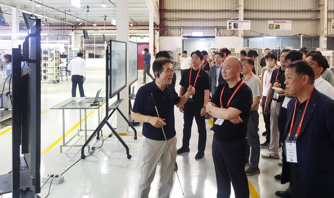 LG전자, 협력사와 인도 생산공장 방문…제조 노하우∙개선 사례 공유