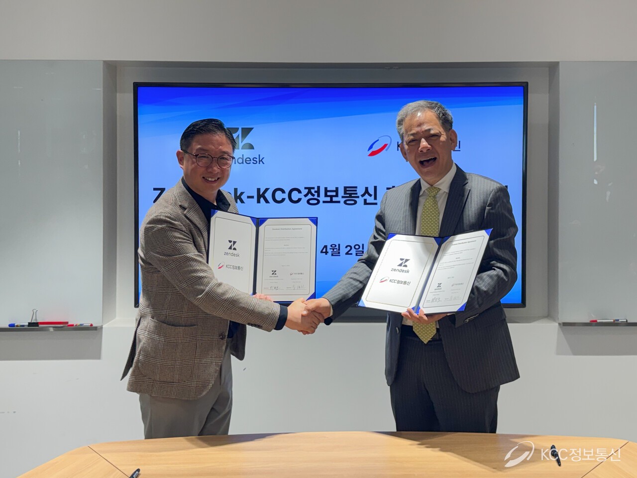 KCC정보통신, 젠데스크와 손잡고 국내 AI 고객서비스 혁신 시장 공략