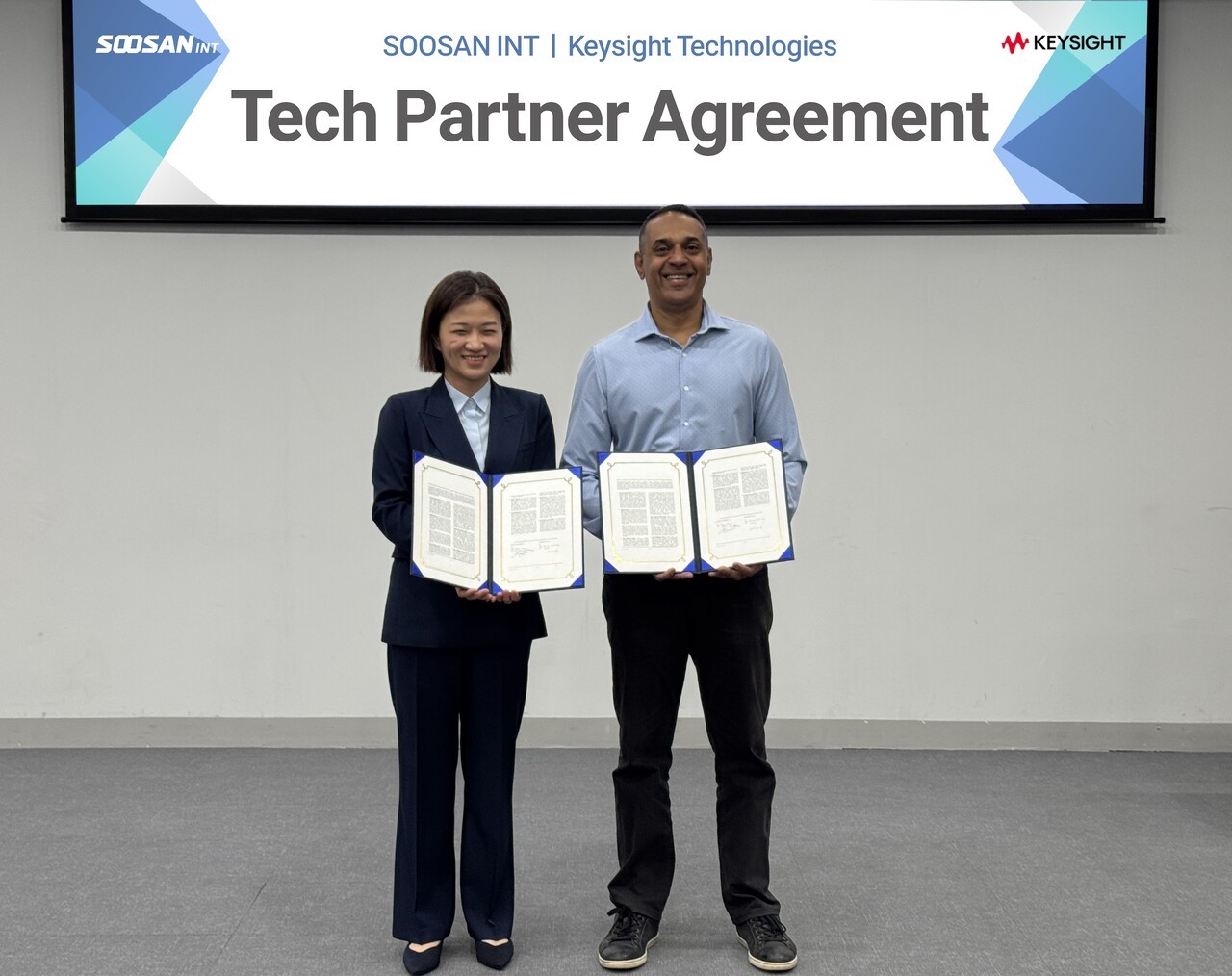 키사이트, 수산아이앤티와 ‘엑시드 기술 파트너십’ 체결