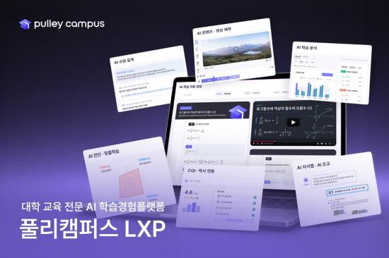 프리윌린, 콘텐츠와 학습 데이터 기반 풀리캠퍼스 LXP 확장